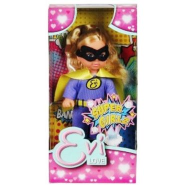 Кукла Еви в костюме супергероя, 2 вида, 12 см.  